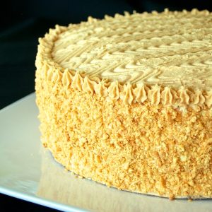 Peanut Butter Layered Cake