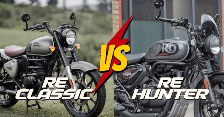 Unveiling the Ultimate Showdown – Royal Enfield Classic 350 vs. Royal Enfield Hunter 350